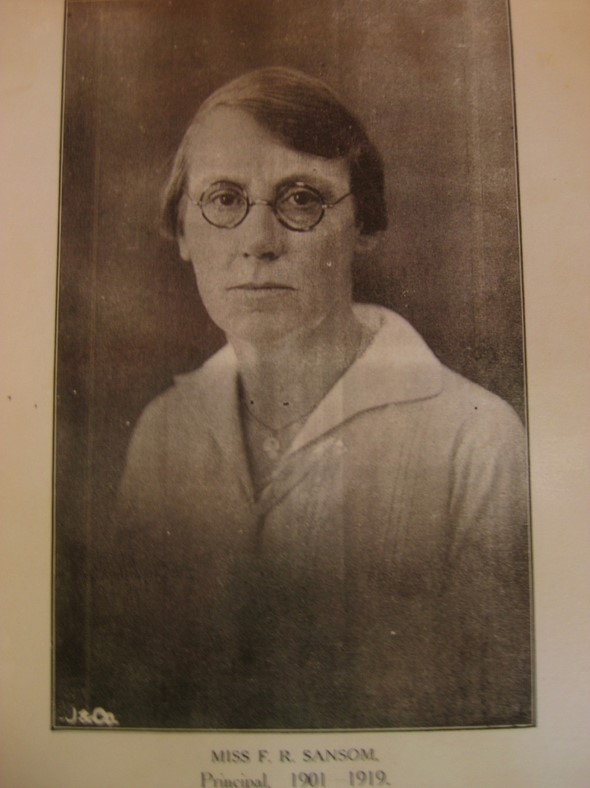 MISS.F.R.SANSOM 1901-1919